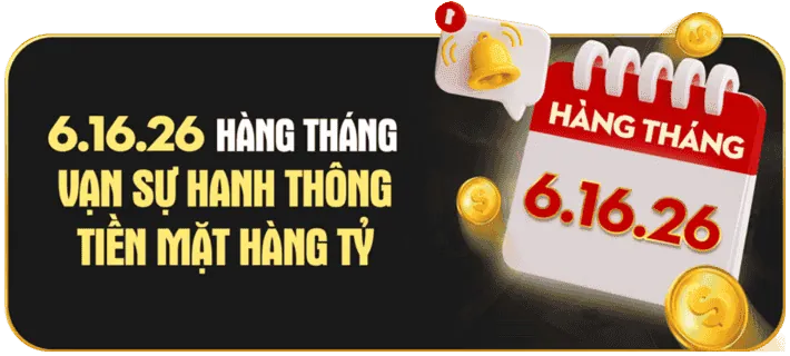 Khuyến mãi hoàn trả hàng ngày/tuần U888 Link